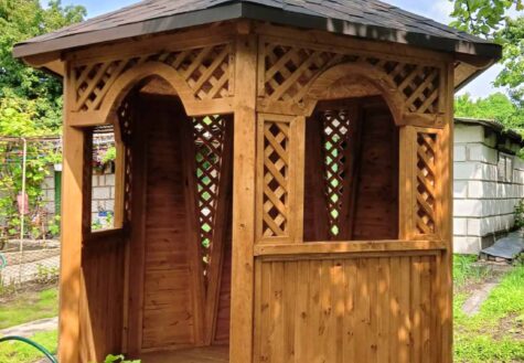 Деревянная беседка К-125