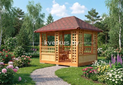 Деревянная беседка «Кверкус» (К-115)